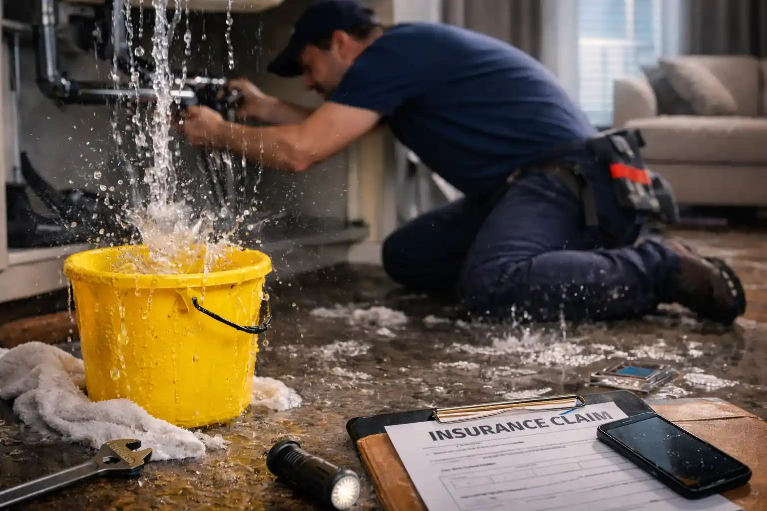 Emergency Burst Pipe Repair