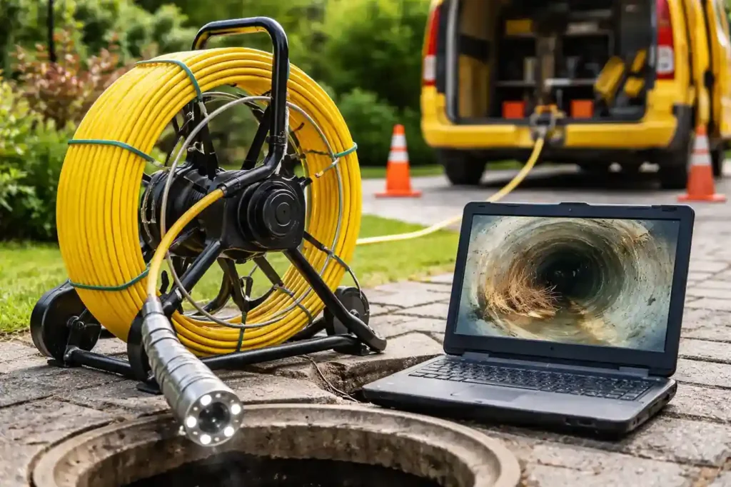 CCTV Camera Pipe perth