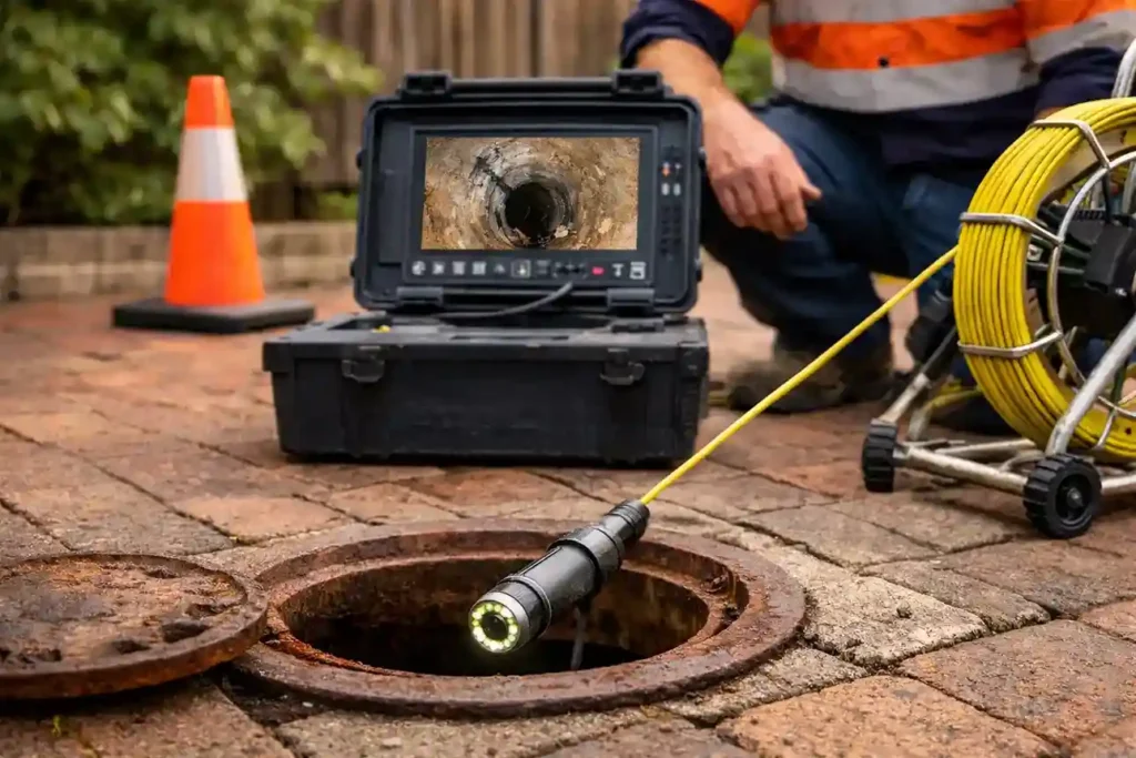 CCTV Drain Inspection Services perth