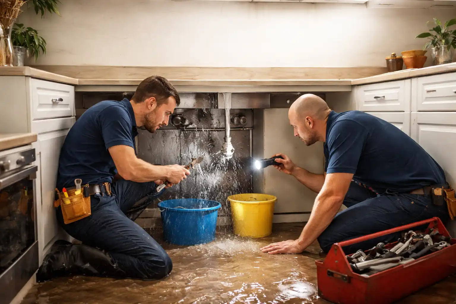 burst pipe repair service